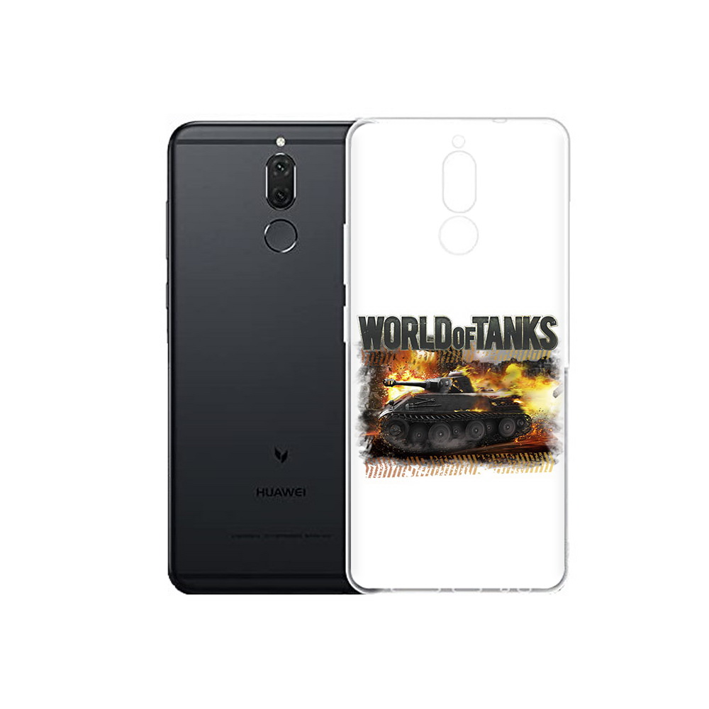 

Чехол MyPads Tocco для Huawei Nova 2i Мир танков-2 (PT92543.64.118), Прозрачный, Tocco