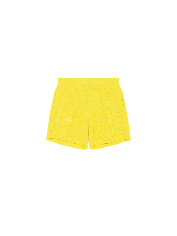 Повседневные шорты унисекс PANGAIA 299 желтые XS