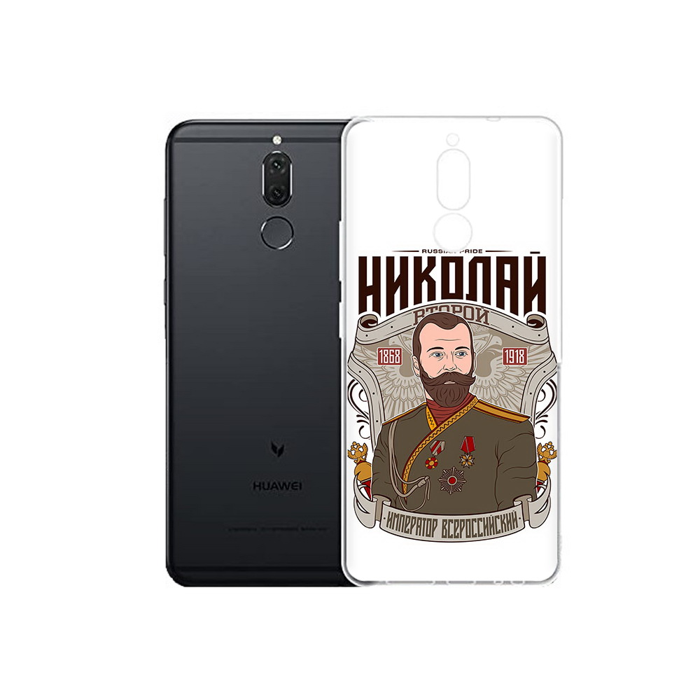

Чехол MyPads Tocco для Huawei Nova 2i Николай второй (PT92543.64.125), Прозрачный, Tocco