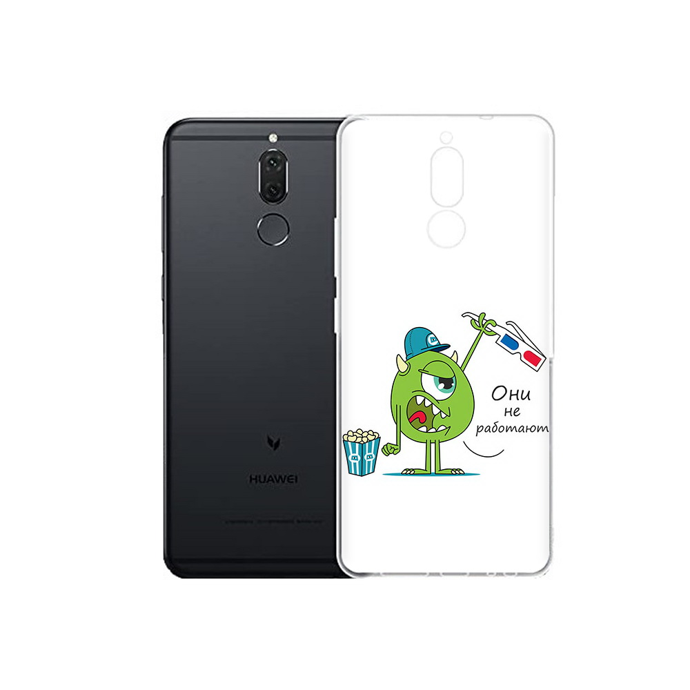 

Чехол MyPads Tocco для Huawei Nova 2i Очки не работают (PT92543.64.129), Прозрачный, Tocco
