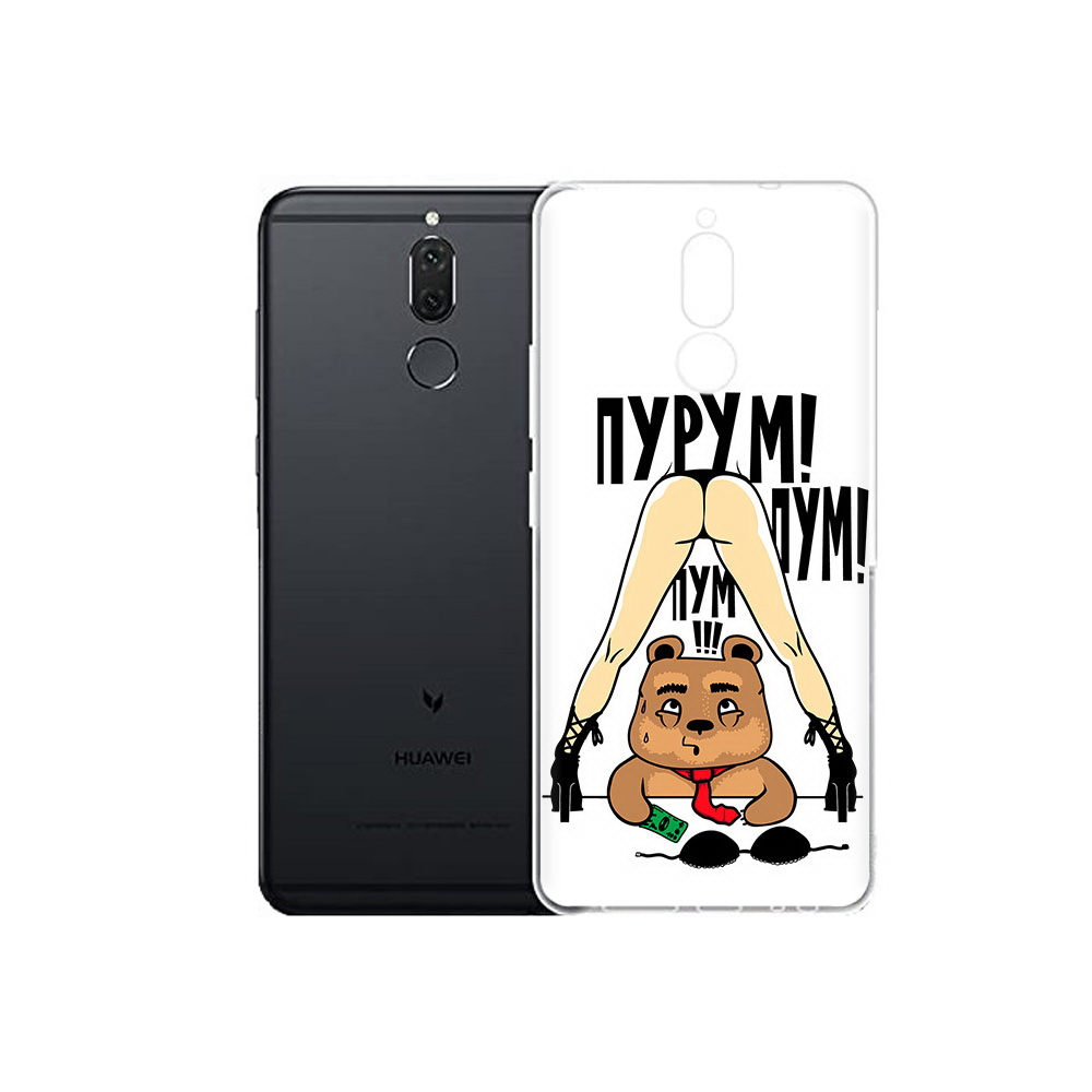 

Чехол MyPads Tocco для Huawei Nova 2i Пурум пум пум (PT92543.64.140), Прозрачный, Tocco
