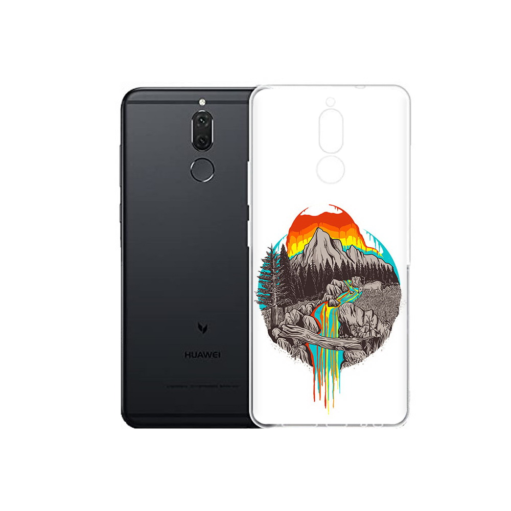 

Чехол MyPads Tocco для Huawei Nova 2i Радужный водопад (PT92543.64.144), Прозрачный, Tocco