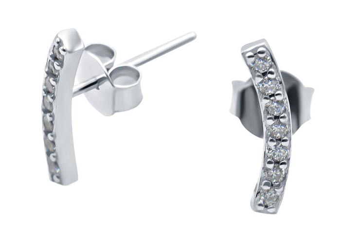 

Серьги из серебра с цирконом Silver Wings 022027746., 022027746.