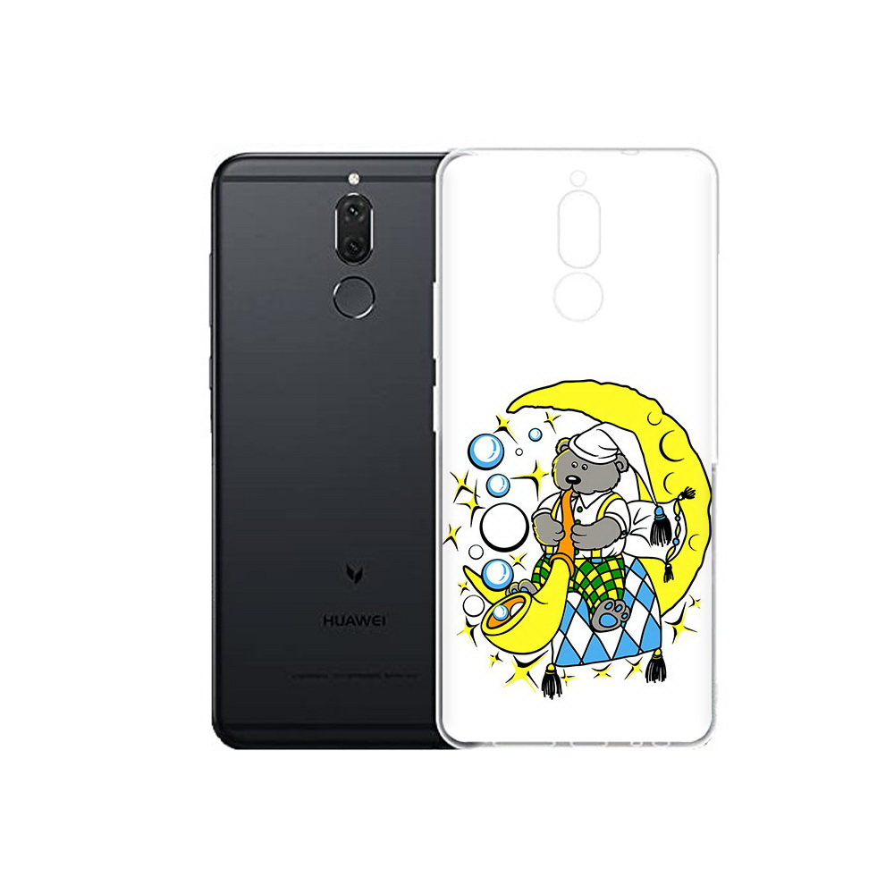 

Чехол MyPads Tocco для Huawei Nova 2i Сырная луна (PT92543.64.167), Прозрачный, Tocco