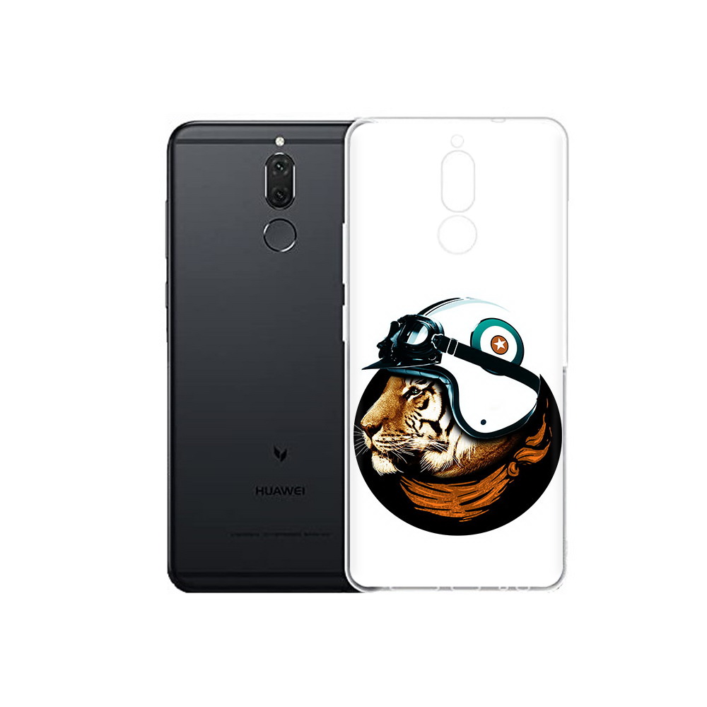 

Чехол MyPads Tocco для Huawei Nova 2i Тигр в шлеме (PT92543.64.171), Прозрачный, Tocco