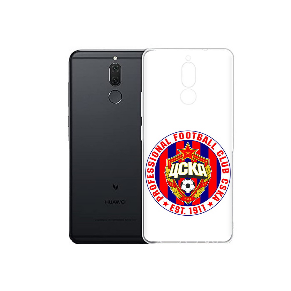 

Чехол MyPads Tocco для Huawei Nova 2i ФК ЦСК логотип (PT92543.64.178), Прозрачный, Tocco