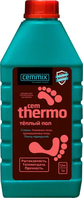 

Добавка в раствор Cemmix Добавка в раствор Cemmix для теплых полов CemThermo, Коричневый