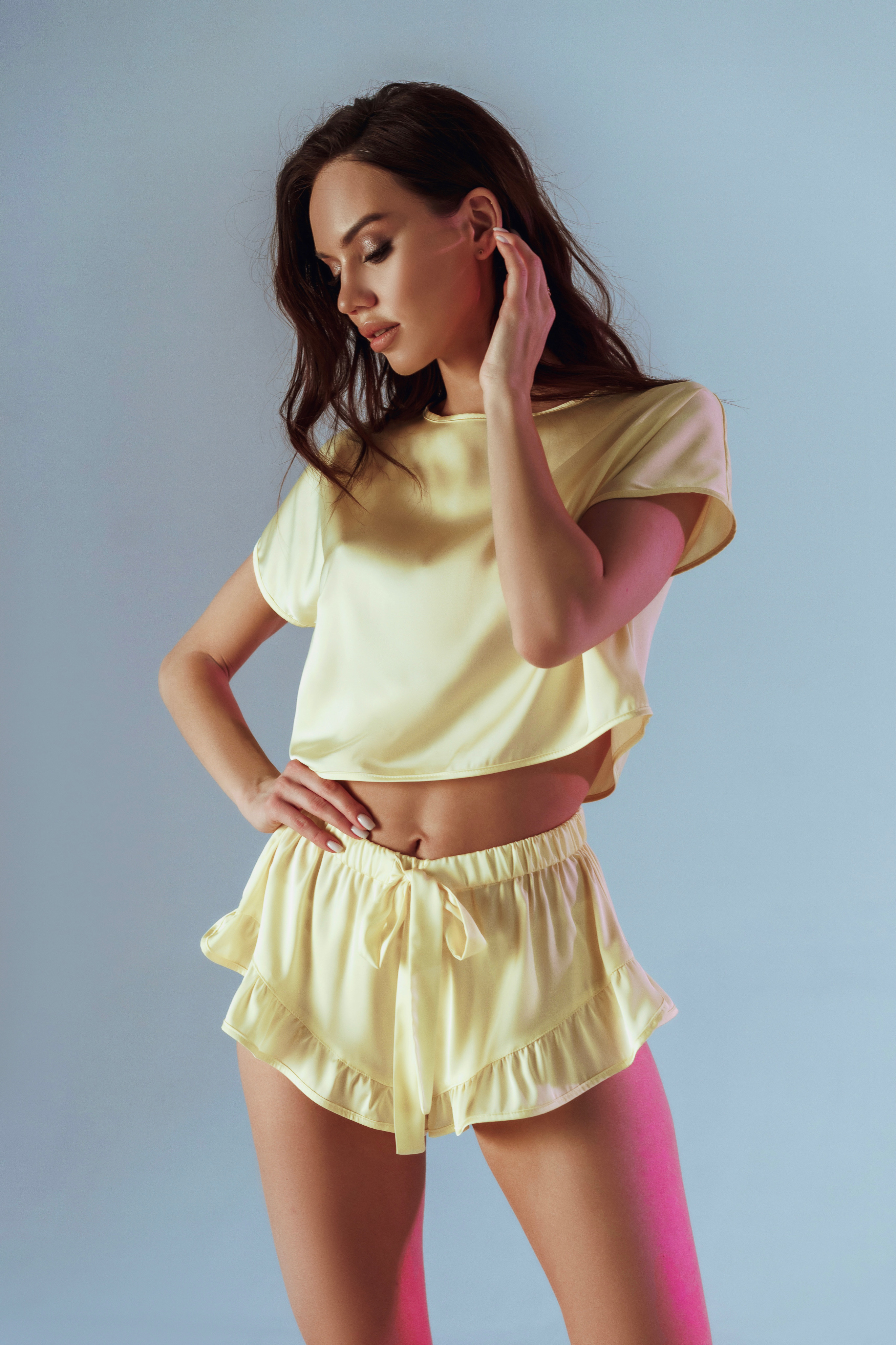 

Пижама женская WENDYLOVE 1111 желтая XS, Желтый, 1111