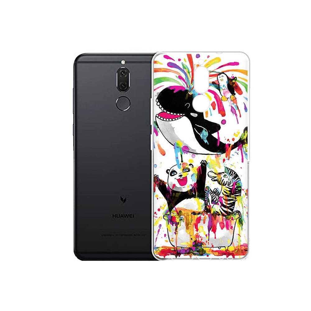 

Чехол MyPads Tocco для Huawei Nova 2i Хиппи кит (PT92543.64.191), Прозрачный, Tocco