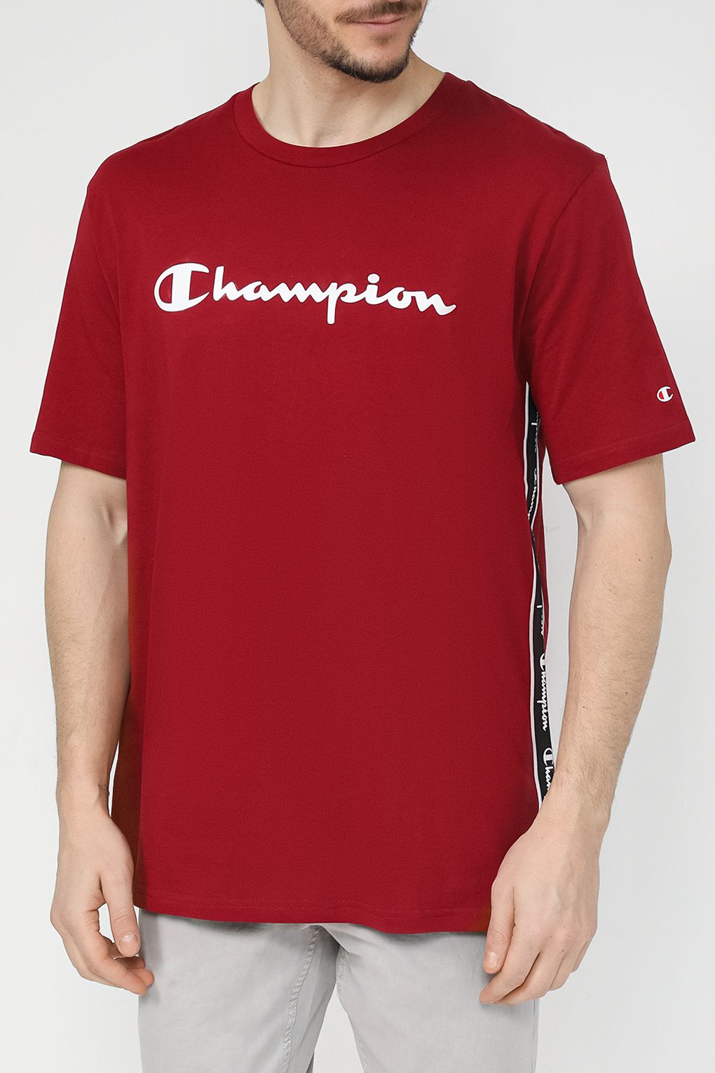 Футболка мужская Champion 217835 красная M 2390₽