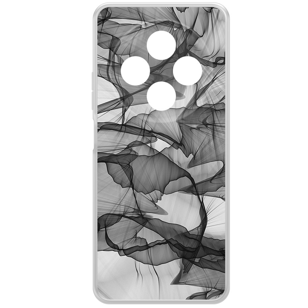 

Чехол-накладка Krutoff Clear Case Абстракт 14 для Xiaomi Redmi 14C/Poco C75, Прозрачный