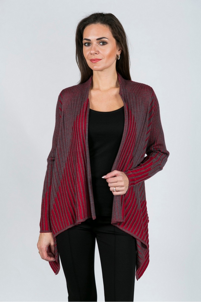 

Кардиган женский ROSANNA PELLEGRINI 39025 красный M, 39025