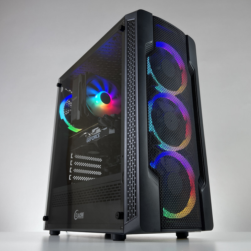 

Настольный компьютер XtremePC i3-10105F/4070S/1TB/RAM 16 черный (AA-00218), i3-10105F/4070S/1TB/RAM 16