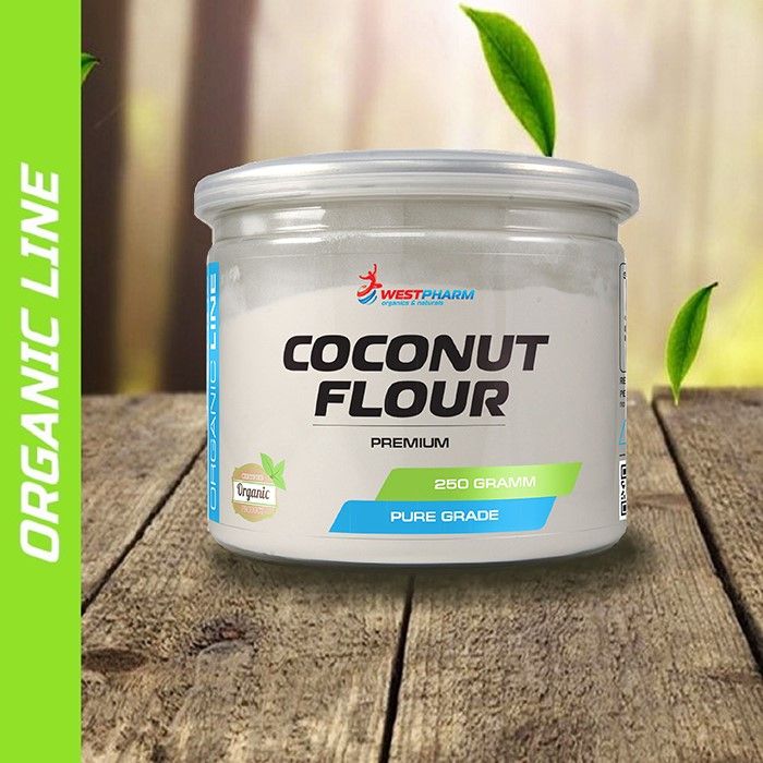 

Мука кокосовая Westpharm Organic Line Coconut Flour, 250 г, OrganicCoconut250