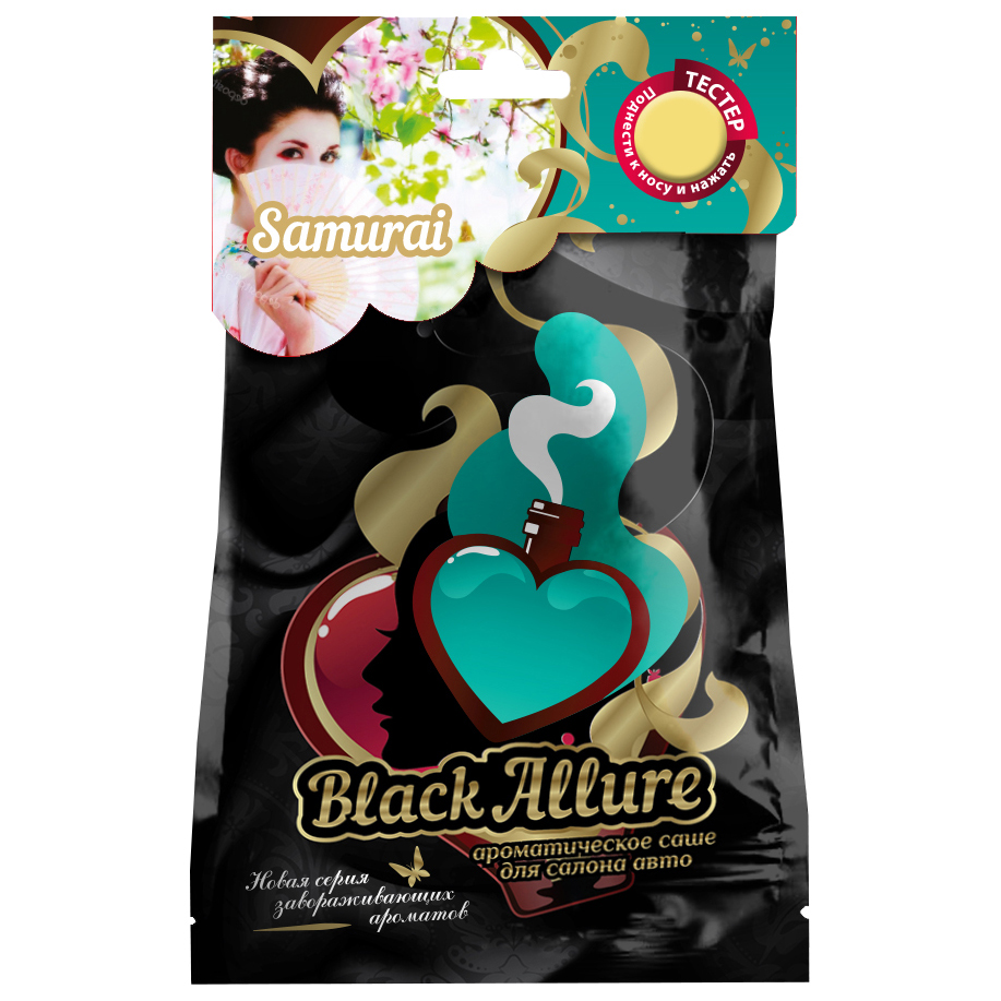 

Ароматизатор FOUETTE "Black Allure" "Samurai" саше BAL-09