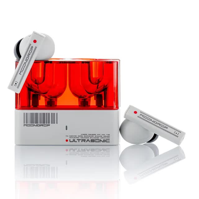 

Беспроводные наушники MoonDrop Ultrasonic White (MNDRPUSNC), Ultrasonic