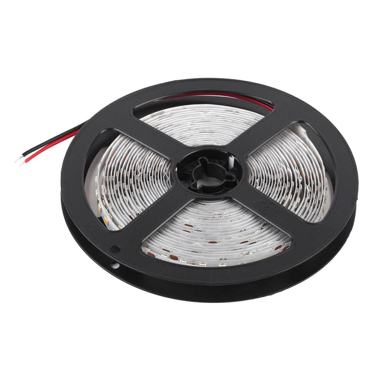 фото Светодиодная лента эра 14,4w/m 120led/m теплый белый 5m ls2835-14,4-120-24-33-2700к