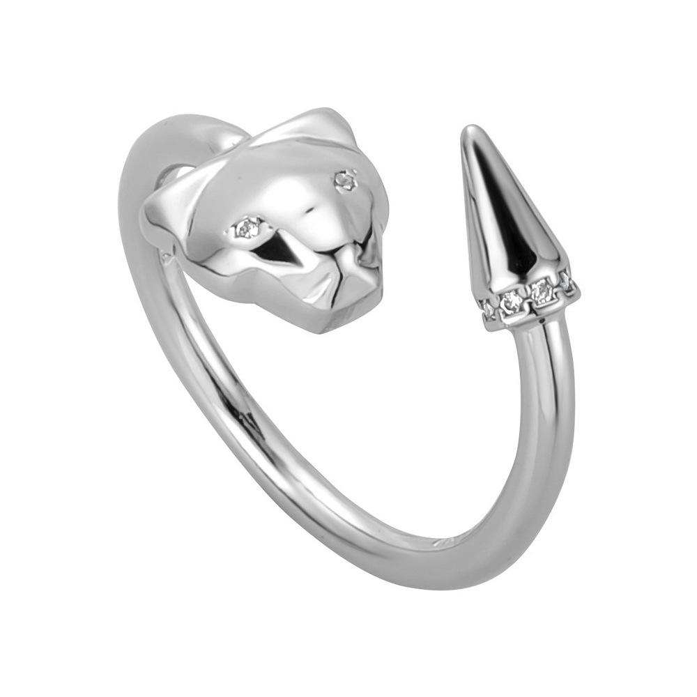 

Кольцо из латуни р. 18 Just Cavalli JCRG01010108, стекло, JCRG01010108