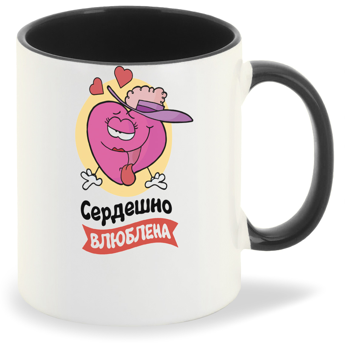 

Кружка CoolPodarok Сердешно влюблена, Сердешно влюблена