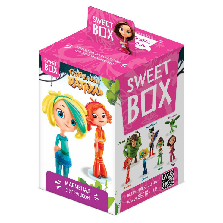 

Аскорбинка детская Sweet Box Сказочный патруль + игрушка набор 1 уп.