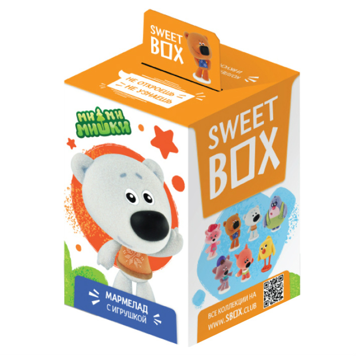 фото Аскорбинка детская sweet box ми-ми-мишки + игрушка набор 1 уп.