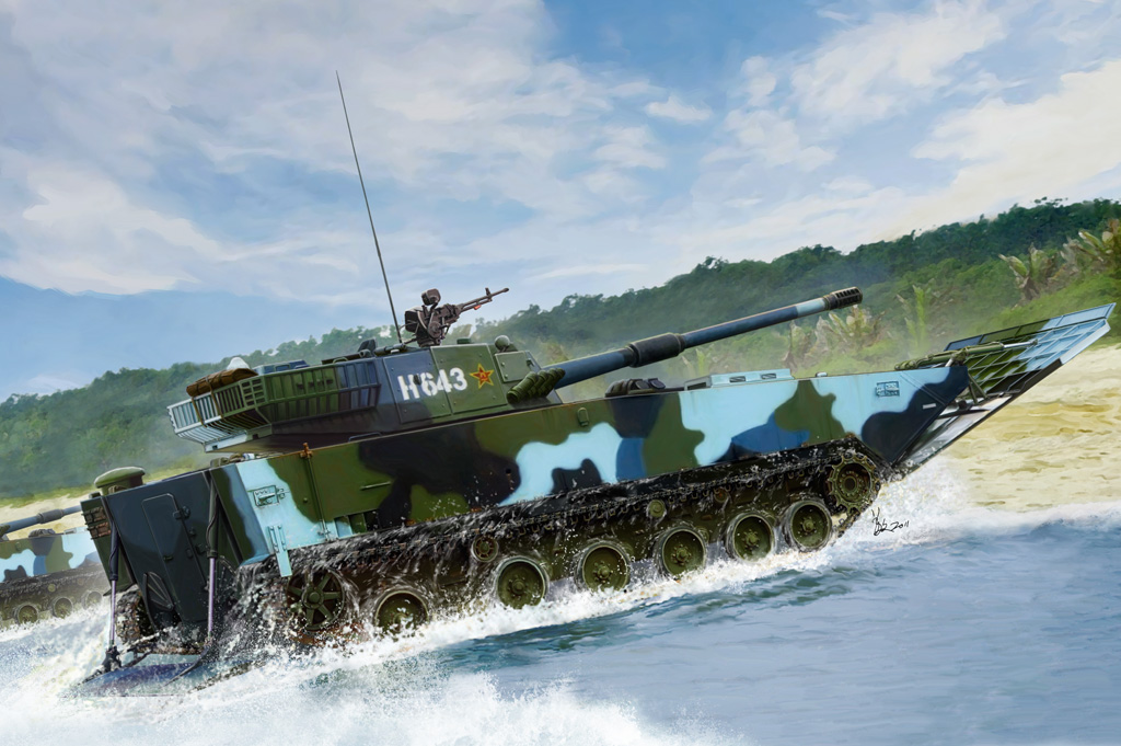 

Сборная модель HobbyBoss 1/35 PLA ZTD-05 AAAV 82484