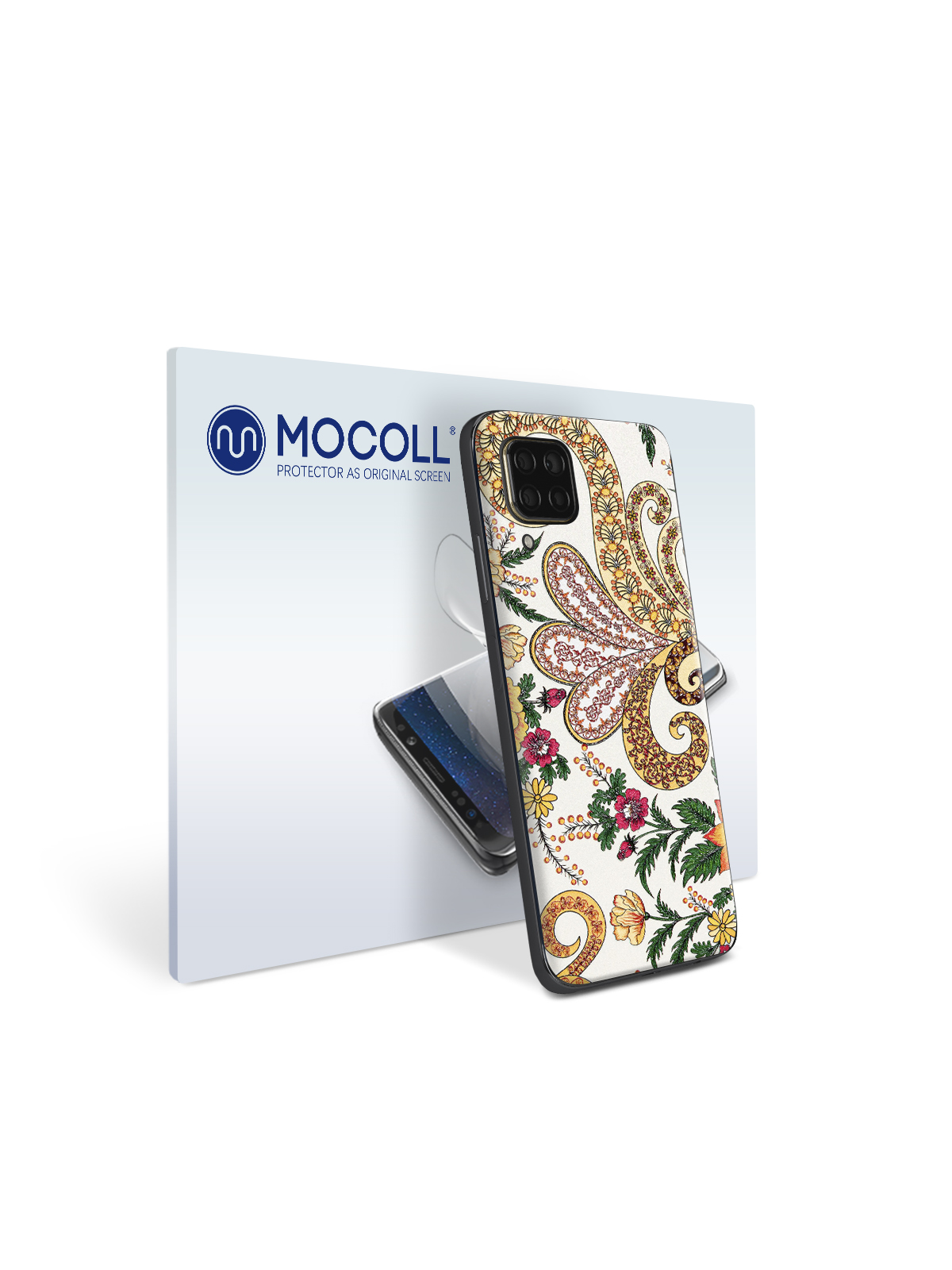 

Пленка защитная MOCOLL для задней панели Huawei Y6 2019 Богемный узор Планта