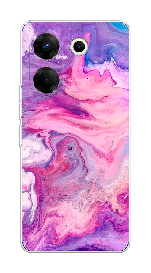 

Чехол на Tecno Camon 20 Pro 5G "Нежно-розовая абстракция", Розовый, 304050-3
