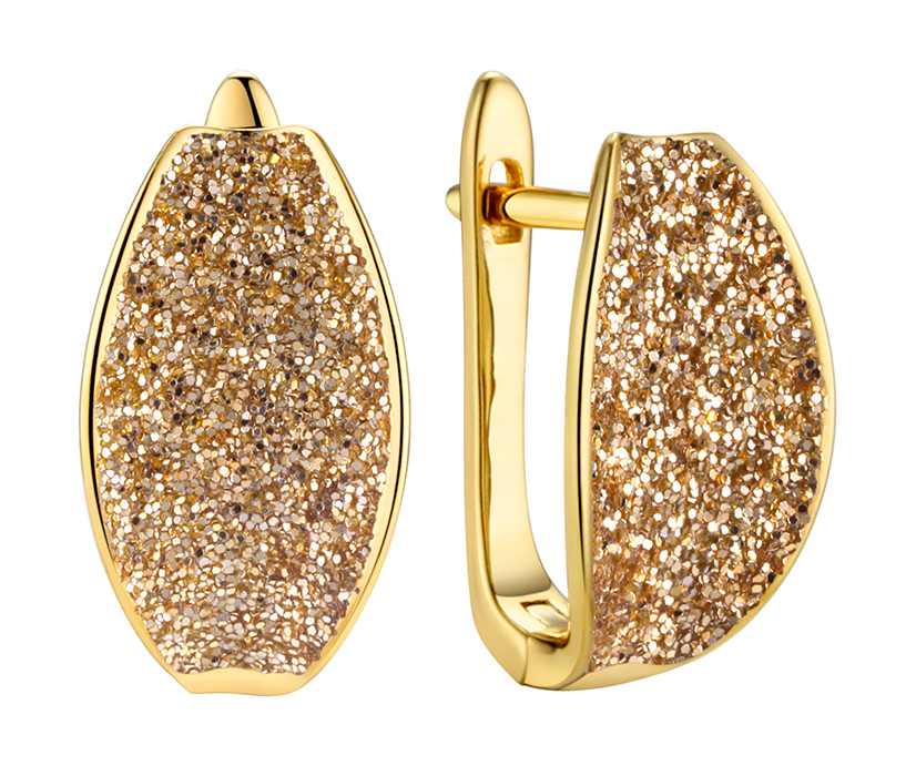 

Серьги из серебра с глиттером Fresh Jewelry Gl-E01765-X-L-G-X-X, Gl-E01765-X-L-G-X-X