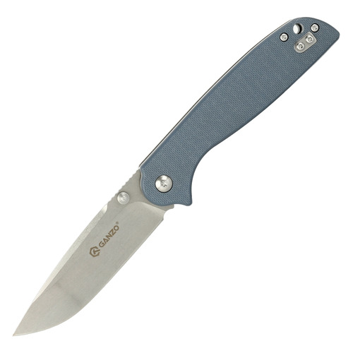 

Складной нож GANZO G6803-GY, 200мм, серый , коробка картонная