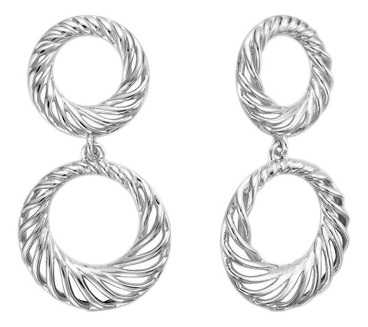 

Серьги из серебра ADELFINA 3001048054, 3001048054