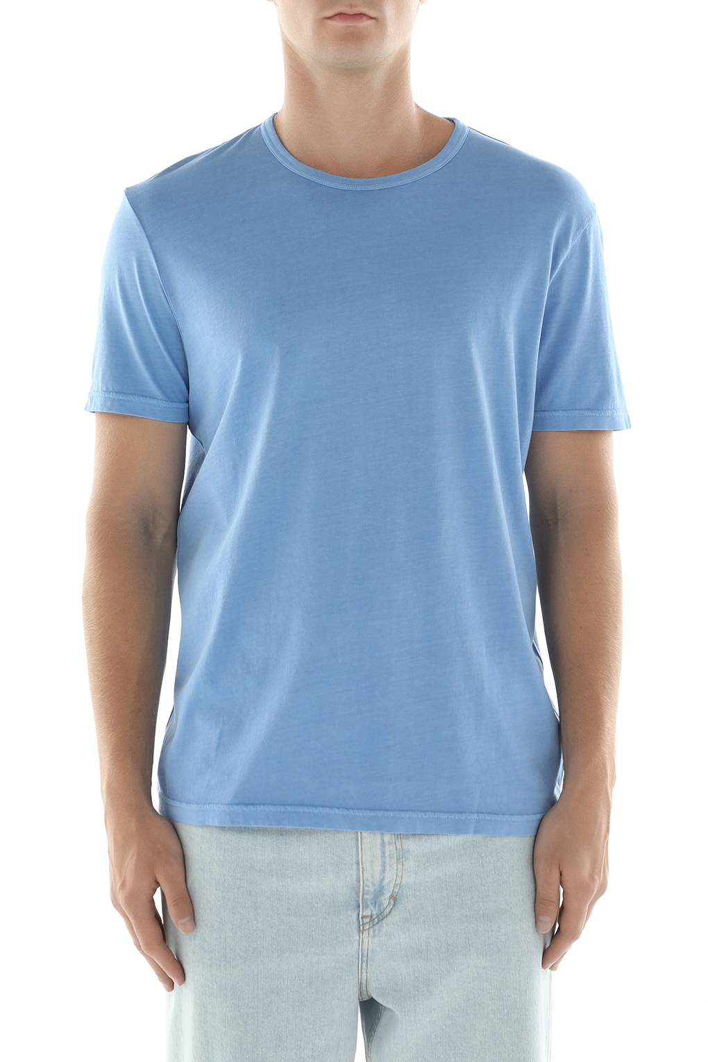 

Футболка мужская Cinque 70074937 голубая 2XL, Голубой, 70074937