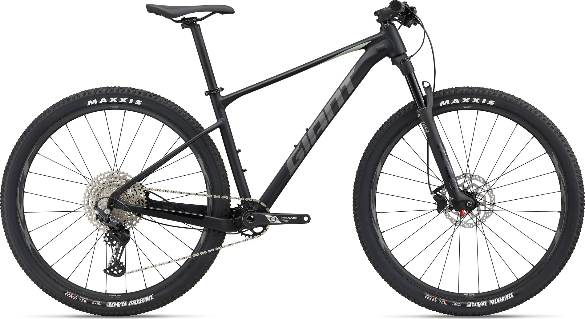 Горный велосипед Giant XTC SLR 29 2 - 2022, размер M, унисекс, чёрный