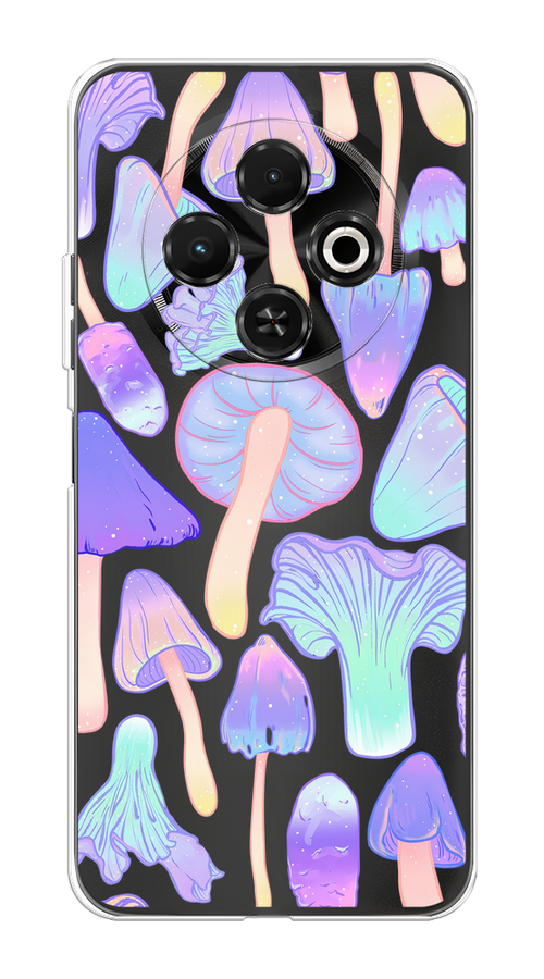 

Чехол на Tecno Spark 30C "Пастельные грибы", Фиолетовый;голубой, 309250-1