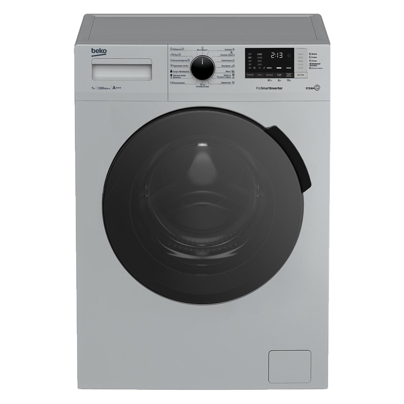 

Стиральная машина Beko RSPE78612S серебристый, RSPE78612S