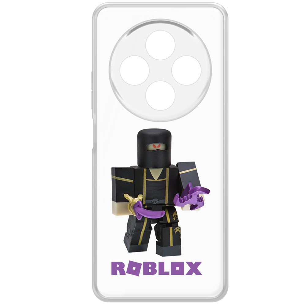 

Чехол-накладка Krutoff Clear Case Roblox-Ниндзя Ассасин для Xiaomi Redmi 14C/Poco C75, Прозрачный