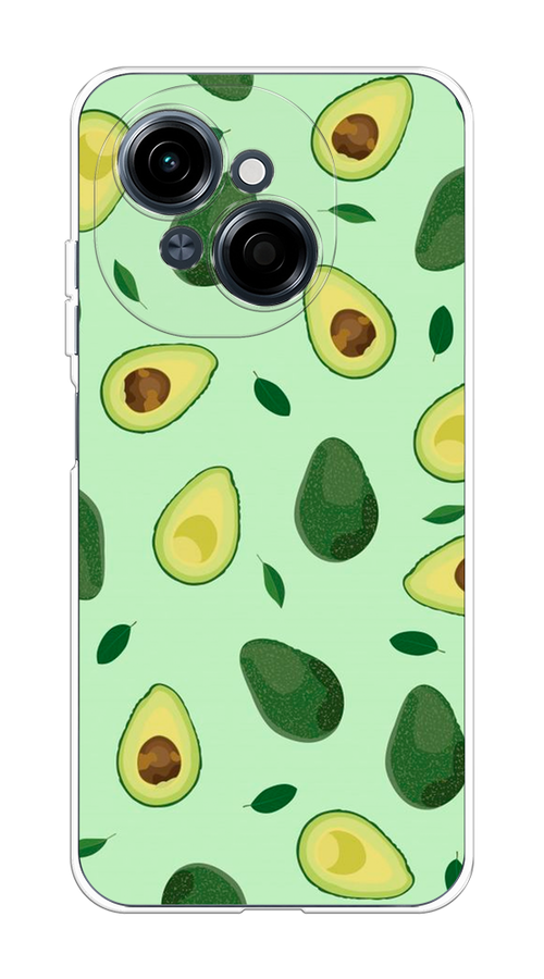 

Чехол на Tecno Spark Go 1/Pop 9 "Blue avocado", Коричневый;зеленый, 309450-1