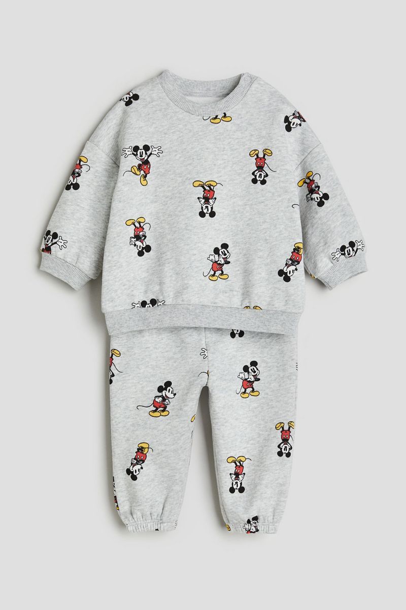 

Костюм повседневный детский H&M 1075227, серый, 80, 1075227