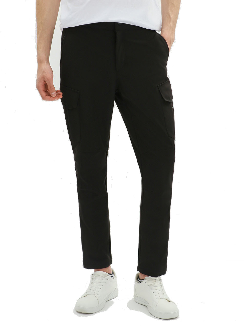 

Брюки мужские NoBrand AD2403 черные 3XL, Черный, AD2403