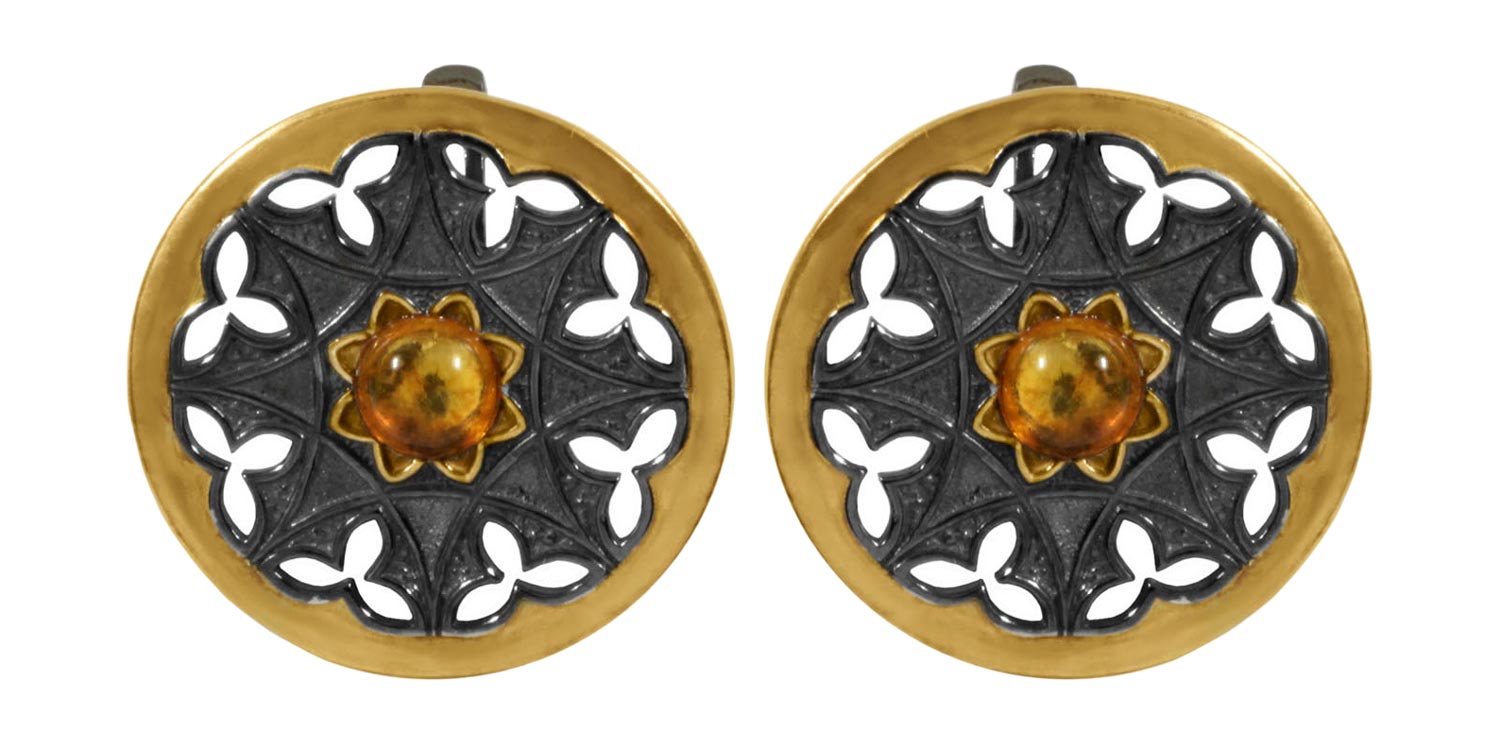 

Серьги из серебра с янтарем Baltzoloto Art.Studio 72161386-bz, 72161386-bz