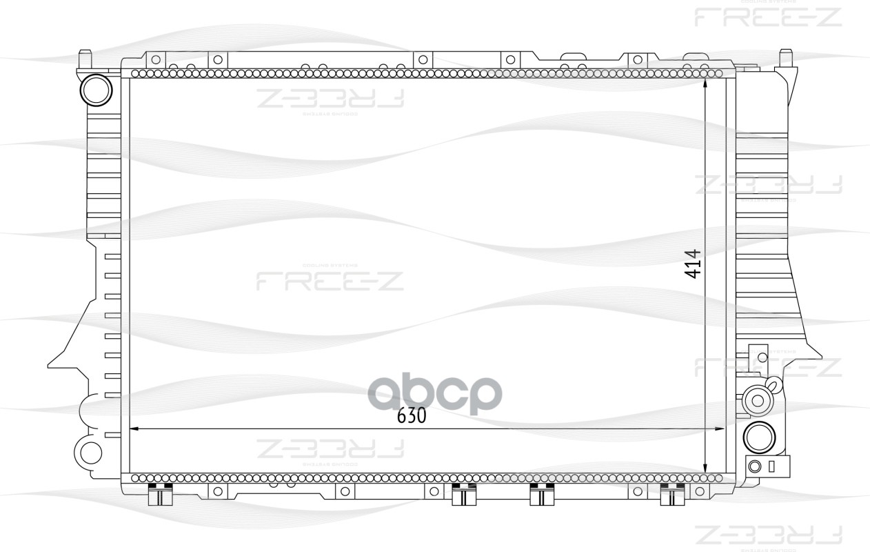 Радиатор FREEZ KK0112