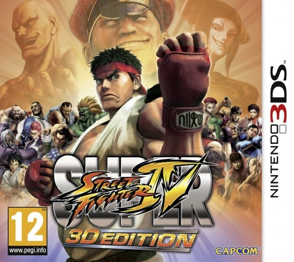 Игра Super Street Fighter IV 3D (3DS)