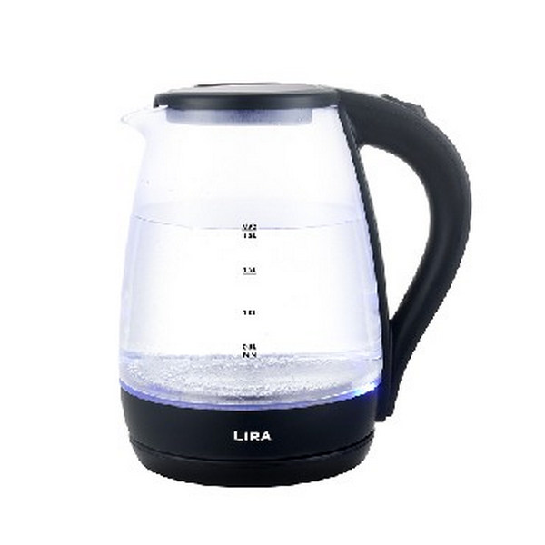 

Чайник электрический Lira LR 0105 1.8 л черный, LR 0105