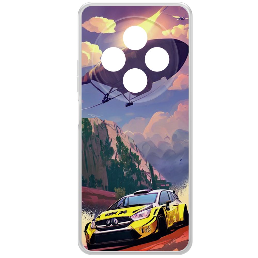 

Чехол-накладка Krutoff Clear Case Гонка для Xiaomi Redmi 14C/Poco C75, Прозрачный