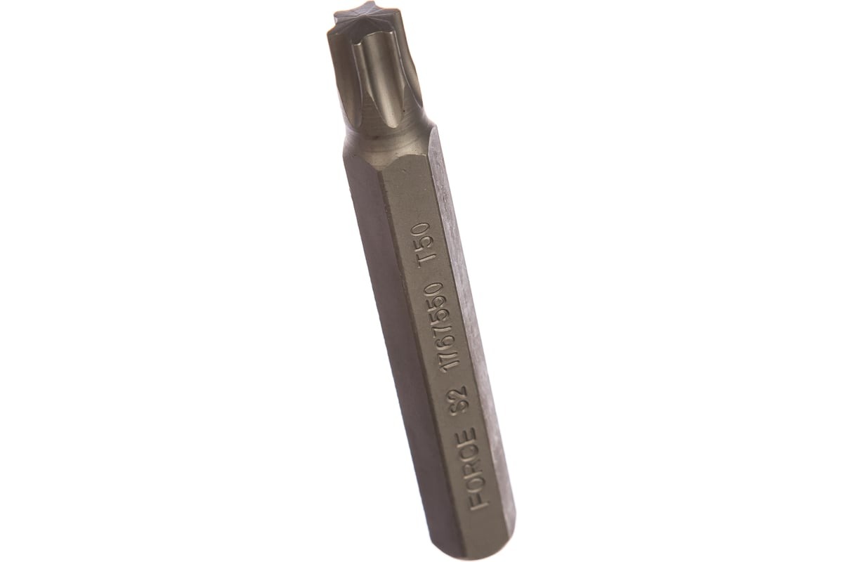 

FORCE 1767550 Бита 10 мм Torx T50 удл.