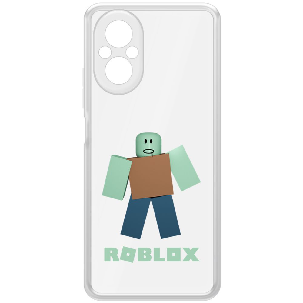 

Чехол-накладка Krutoff Clear Case Roblox-Зомби для Realme C67, Прозрачный