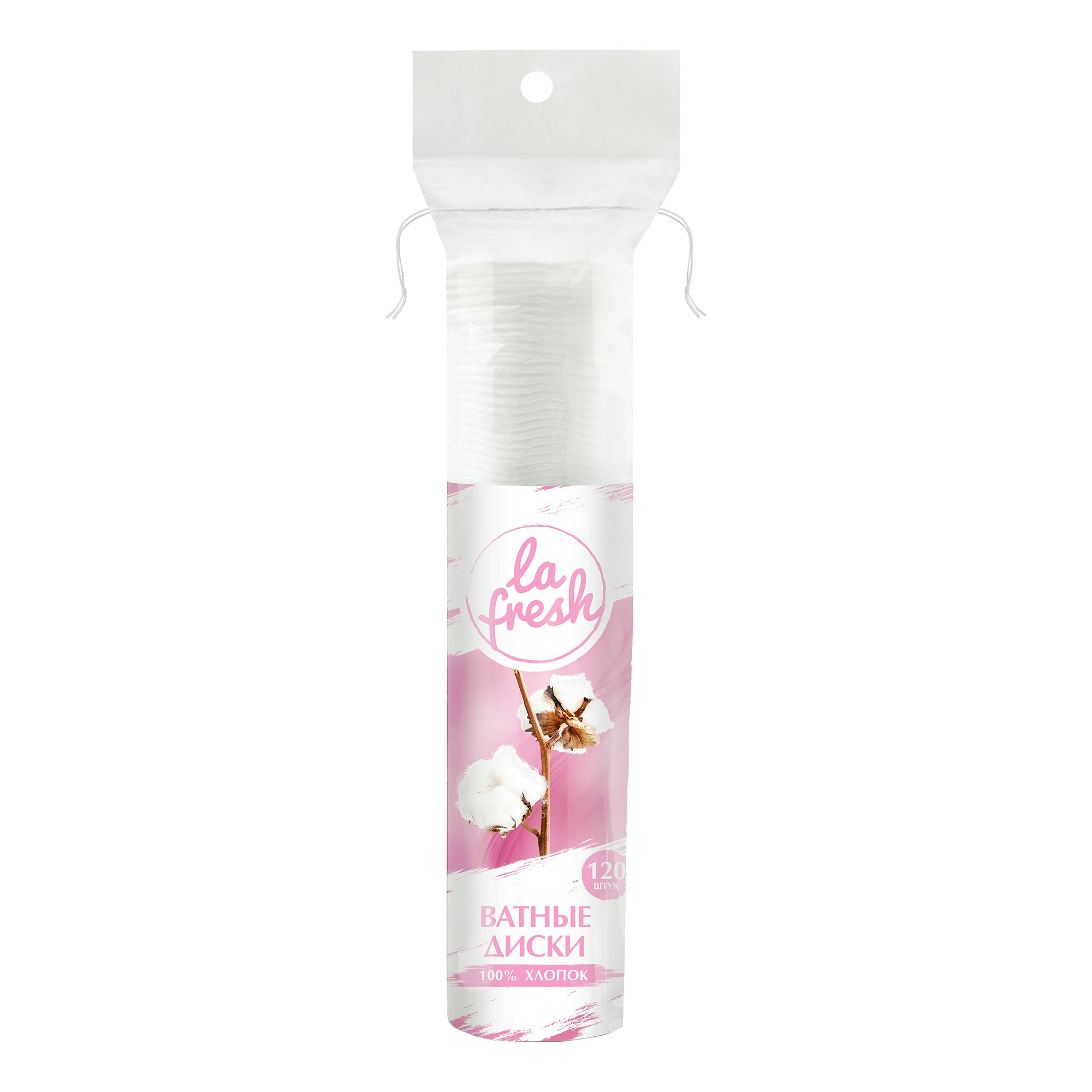 

Ватные диски La Fresh Soft 120 шт, Белый