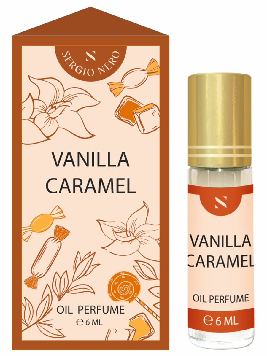 Духи Sergio Nero женские масляные Ванильная карамель Vanilla Caramel 6мл 1790₽