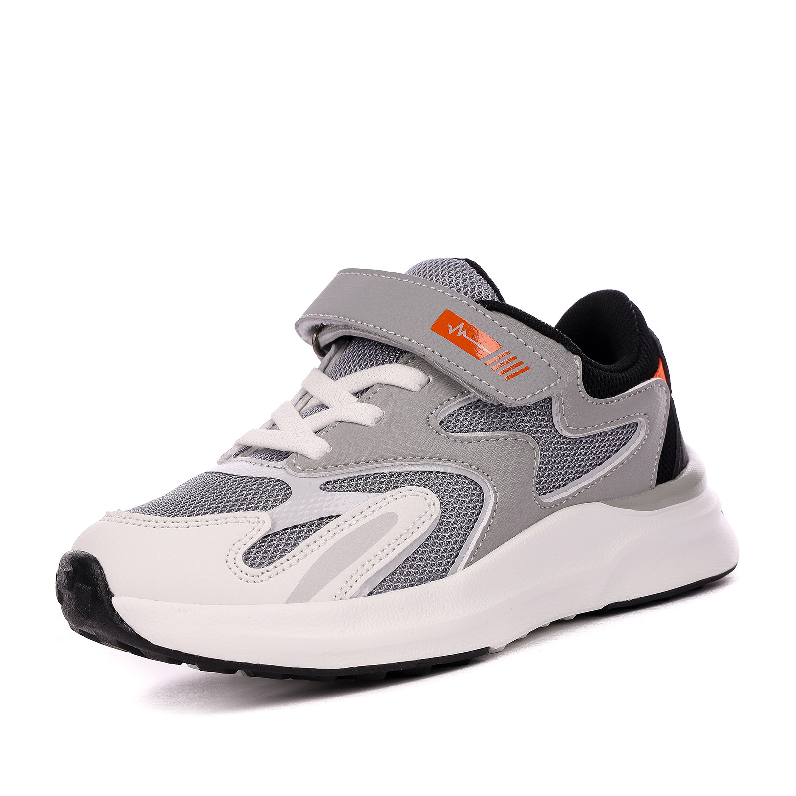 

Кроссовки детские PULSE 189-41BO-020TT, серый; черный, 27, 189-41BO-020TT