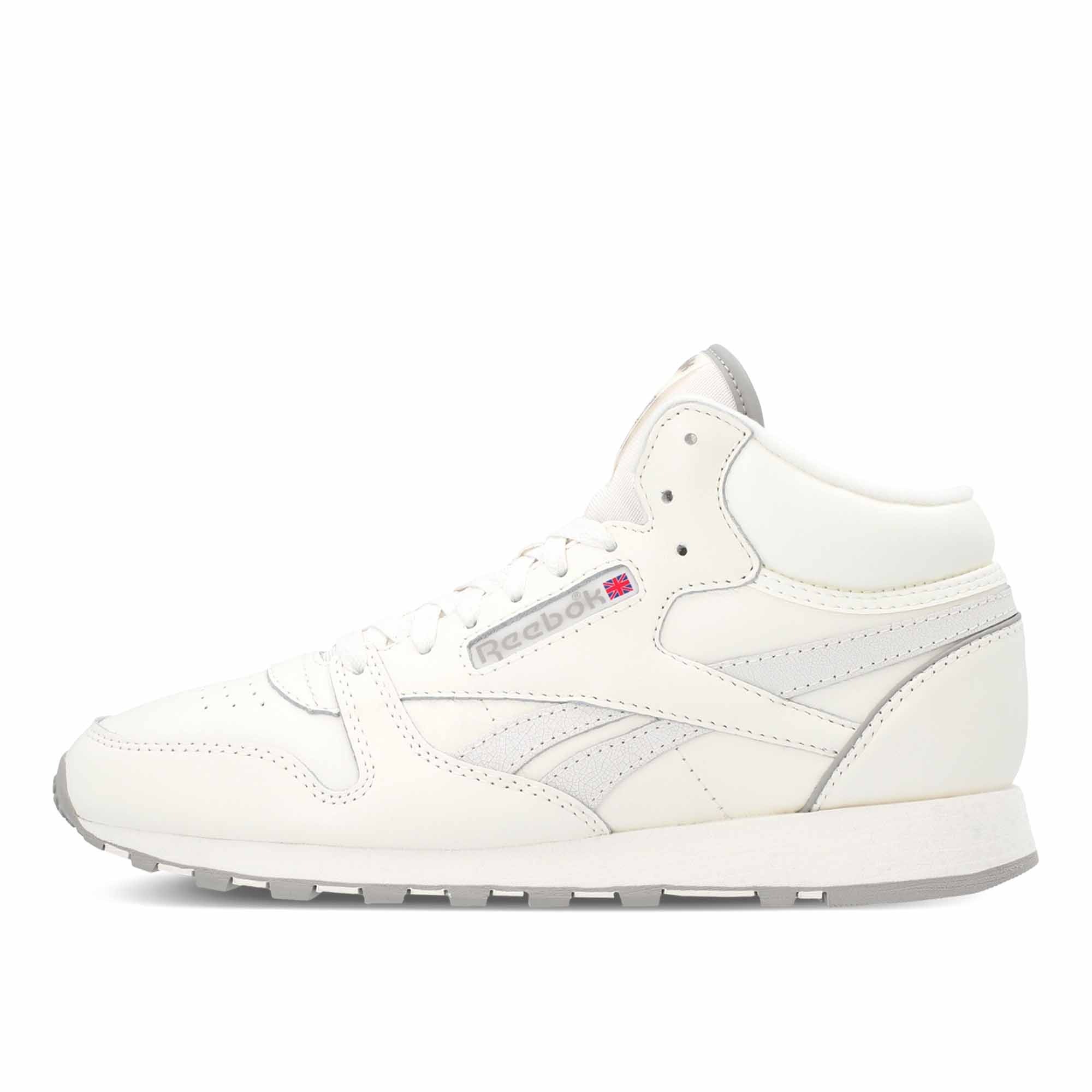 

Кроссовки мужские Reebok Classic Leather Mid белые 9 US, Белый, Classic Leather Mid